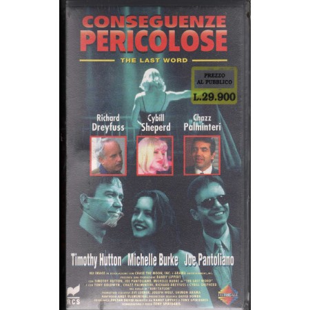 Conseguenze Pericolose VHS Tony Spiridakis Univideo - 8001701217089 Sigillato