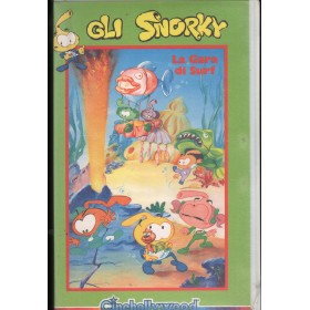 Gli Snork: La Gara Di Surf VHS Hanna Barbera Univideo - V6301 Sigillato Gli Snork: La Gara Di Surf VHS Hanna Barbera Univideo - V6301 Sigillato