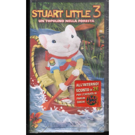 Stuart Little 3: Un Topolino Nella Foresta VHS Audu Paden Univideo - CC85602 Sigillato