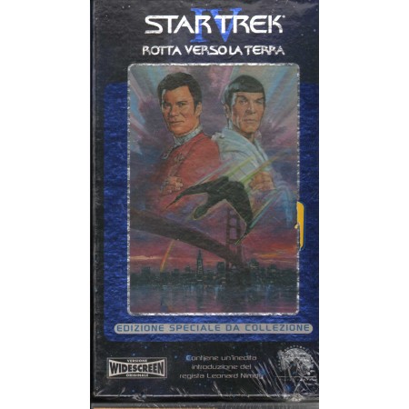 Star Trek IV Rotta Verso La Terra VHS Leonard Nimoy Univideo - PVS70803 Sigillato