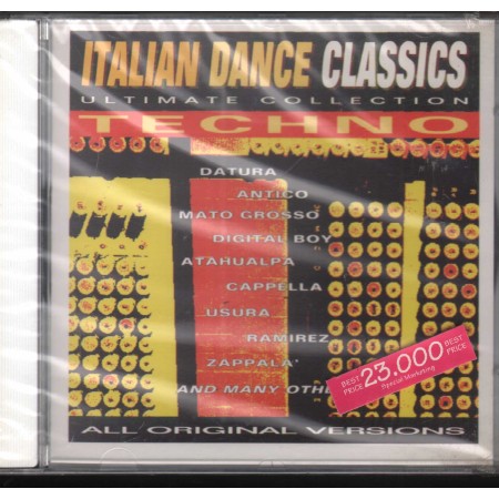 Various CD Italian Dance Classics - Techno Irma – IRMA4784522 Sigillato