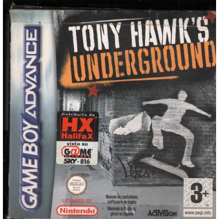 Tony Hawk's Underground Game Boy Sigillato 5030917021572