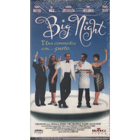 Big Night VHS Stanley Tucci, Campbell Scott Univideo - 74321518833 Sigillato