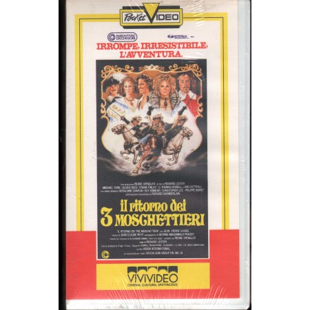 Il Ritorno Dei Tre Moschettieri VHS Richard Lester Univideo - 011013 Sigillato