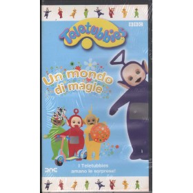 Teletubbies: Un Mondo Di Magie VHS Vari Univideo - 17246 Sigillato Teletubbies: Un Mondo Di Magie VHS Vari Univideo - 17246 Sigillato