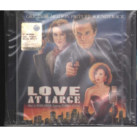 Mark Isham CD Love At Large Virgin Movie Music – 291359 Sigillato