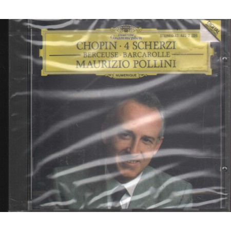 Chopin, Maurizio Pollini CD 4 Scherzi · Berceuse · Barcarolle – 4316232 Sigillato