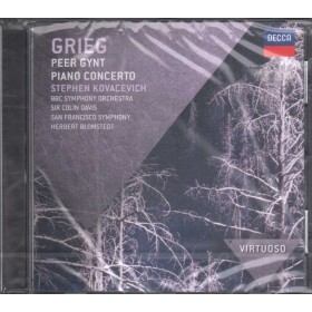 Grieg, Stephen Kovacevich, Sir Colin CD  Peer Gynt / Piano Concerto Sigillato Grieg, Stephen Kovacevich, Sir Colin CD  Peer Gynt / Piano Concerto Sigillato