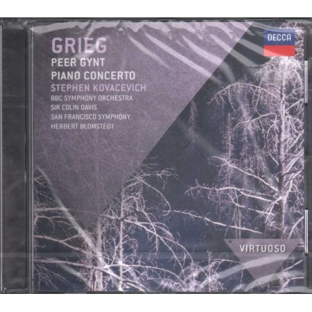 Grieg, Stephen Kovacevich, Sir Colin CD  Peer Gynt / Piano Concerto Sigillato