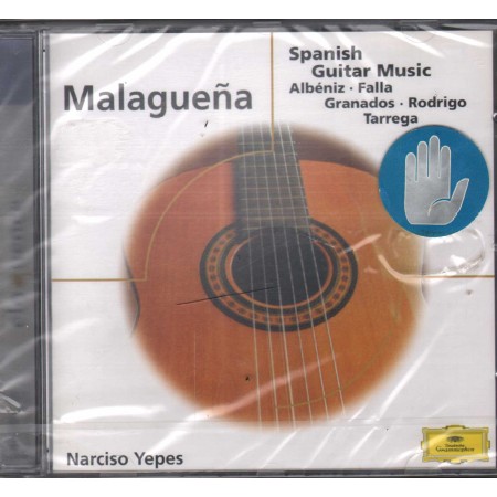 Narciso Yepes CD Malaguena · Spanish Guitar Music Universal – 4696492 Sigillato