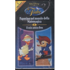 Paperino Nel Mondo Della Matemagica / Il Mio Amico Ben VHS Univideo - VS4944 Sigillato Paperino Nel Mondo Della Matemagica / Il Mio Amico Ben VHS Univideo - VS4944 Sigillato
