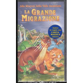 Alla Ricerca Della Valle Incantata - La Grande Migrazione VHS 748226412U Sigillato Alla Ricerca Della Valle Incantata - La Grande Migrazione VHS 748226412U Sigillato