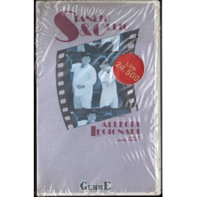 Allegri Legionari VHS Stanlio E Ollio Univideo - G459 Sigillato Allegri Legionari VHS Stanlio E Ollio Univideo - G459 Sigillato