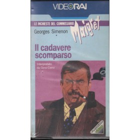 Maigret - Il Cadavere Scomparso VHS Mario Landi Univideo - VRN2099 Sigillato Maigret - Il Cadavere Scomparso VHS Mario Landi Univideo - VRN2099 Sigillato