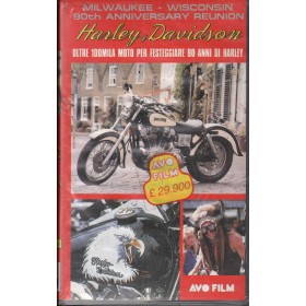Moto 90th Anniversary Reunion Harley Davidson VHS Univideo COD3492 Sigillato Moto 90th Anniversary Reunion Harley Davidson VHS Univideo COD3492 Sigillato