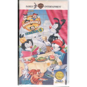 Animaniacs Vol. 6 VHS Univideo - PIV13663 Sigillato Animaniacs Vol. 6 VHS Univideo - PIV13663 Sigillato