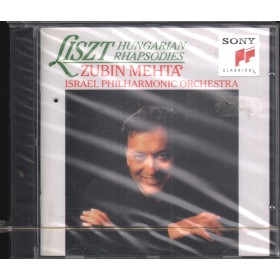 Zubin Mehta CD Liszt Hungarian Rhapsodies Sony Classical – SK 44926 Sigillato Zubin Mehta CD Liszt Hungarian Rhapsodies Sony Classical – SK 44926 Sigillato