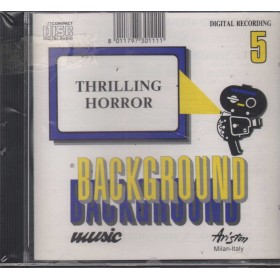 Backgraund Music, Thrilling Horror 5 CD Ariston – BRMCD05 Sigillato Backgraund Music, Thrilling Horror 5 CD Ariston – BRMCD05 Sigillato