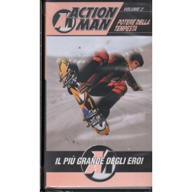 Action Man Vol. 2: Potere Della Tempesta VHS Univideo - VS4963 Sigillato Action Man Vol. 2: Potere Della Tempesta VHS Univideo - VS4963 Sigillato
