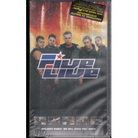 Five VHS Five Live BMG – 74321700153 Sigillato Five VHS Five Live BMG – 74321700153 Sigillato