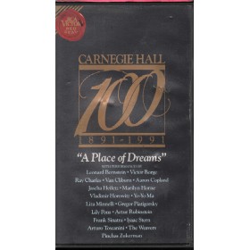 Various VHS Carnegie Hall 100, A Place Of Dreams Bmg – 510791215 Nuovo Various VHS Carnegie Hall 100, A Place Of Dreams Bmg – 510791215 Nuovo