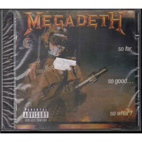 Megadeth CD So Far So Good So What / EMI Capitol Records 724359862620 Sigillato Megadeth  CD So Far, So Good... So What! Nuovo Sigillato 0724359862620