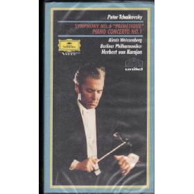Tchaikovsky VHS Symphony No 6, Pathetique - Piano Concerto No 1 Deutsche – 0721413 Sigillato