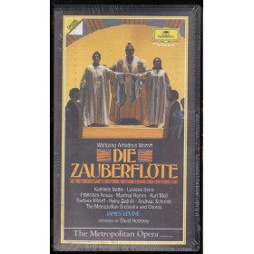 Wolfgang Amadeus Mozart VHS Die Zauberflote Deutsche – 0724243 Sigillato Wolfgang Amadeus Mozart VHS Die Zauberflote Deutsche – 0724243 Sigillato