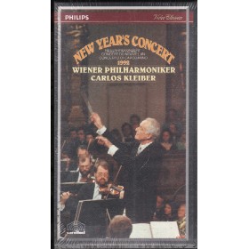 Carlos Kleiber VHS New Years Concert 1992 Philips – 0701523 Sigillato Carlos Kleiber VHS New Years Concert 1992 Philips – 0701523 Sigillato