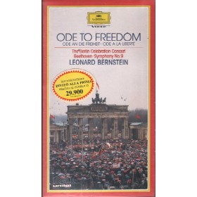 Leonard Bernstein VHS Ode To Freedom Deutsche – 0721503 Sigillato Leonard Bernstein VHS Ode To Freedom Deutsche – 0721503 Sigillato