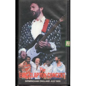 Eric Clapton VHS Concert Birmingham England July 1986 – VHSR1154 Nuovo Eric Clapton VHS Concert Birmingham England July 1986 – VHSR1154 Nuovo
