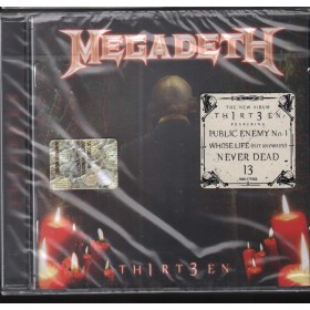 Megadeth CD Th1rt3en Roadrunner Records – 1686177002 Sigillato Megadeth CD Th1rt3en Roadrunner Records – 1686177002 Sigillato