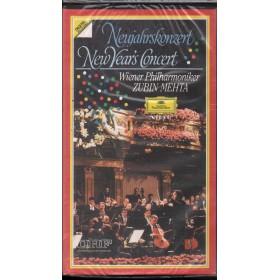 Zubin Mehta VHS New Year's Day Concert Deutsche – 0721743 Sigillato Zubin Mehta VHS New Year's Day Concert Deutsche – 0721743 Sigillato