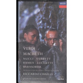 Riccardo Chailly VHS Macbeth Decca – 0714223DH Sigillato Riccardo Chailly VHS Macbeth Decca – 0714223DH Sigillato