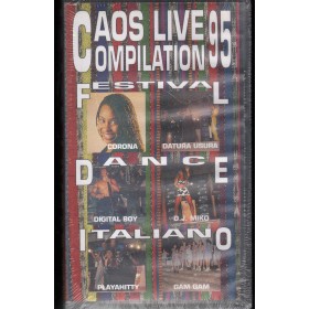 Festival Dance Italiano VHS Caos Live 95 PolyGram Music – 6366323 Sigillato Festival Dance Italiano VHS Caos Live 95 PolyGram Music – 6366323 Sigillato
