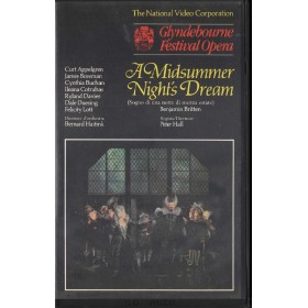 Glyndebourne Festival VHS A Midsummer Night's Dream Univideo – 061062 Nuovo Glyndebourne Festival VHS A Midsummer Night's Dream Univideo – 061062 Nuovo