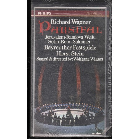 Richard Wagner VHS Parsifal Philips – 0704103 Sigillato