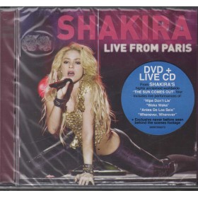 Shakira CD DVD Live From Paris Sony Music Latin – 88697999072 Sigillato Shakira CD DVD Live From Paris Sony Music Latin – 88697999072 Sigillato