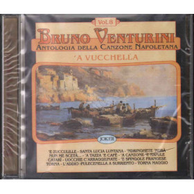 Bruno Venturini CD Antologia Della Canzone Napoletana Vol 8 / Joker Sigillato Bruno Venturini  CD Antologia Della Canzone Napoletana Vol 8 Sig 8004883226009