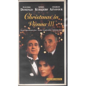 Domingo, Kyrkjebo, Aznavour VHS Christmas In Vienna III Sony Classical – SHV69304 Nuovo Domingo, Kyrkjebo, Aznavour VHS Christmas In Vienna III Sony Classical – SHV69304 Nuovo