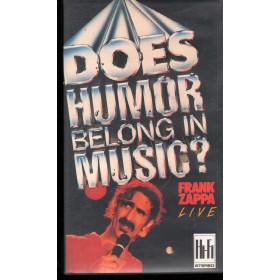 Frank Zappa VHS Does Humor Belong In Music Picture Music – MVP9911002 Nuovo Frank Zappa VHS Does Humor Belong In Music Picture Music – MVP9911002 Nuovo