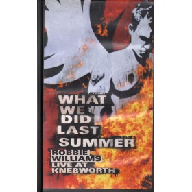 Robbie Williams VHS What We Did Last Summer EMI – 724359908830 Nuovo Robbie Williams VHS What We Did Last Summer EMI – 724359908830 Nuovo