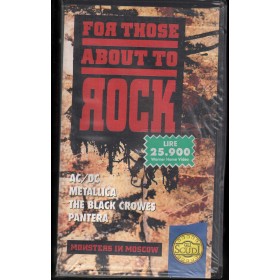 Various VHS For Those About To Rock: Monsters In Moscow Warner – PIV35514 Sigillato Various VHS For Those About To Rock: Monsters In Moscow Warner – PIV35514 Sigillato