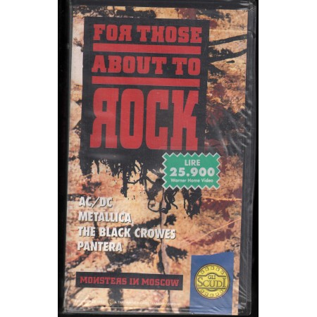 Various VHS For Those About To Rock: Monsters In Moscow Warner – PIV35514 Sigillato