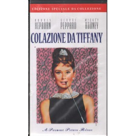 Colazione Da Tiffany VHS Blake Edwards Univideo - PVS70218 Sigillato Colazione Da Tiffany VHS Blake Edwards Univideo - PVS70218 Sigillato