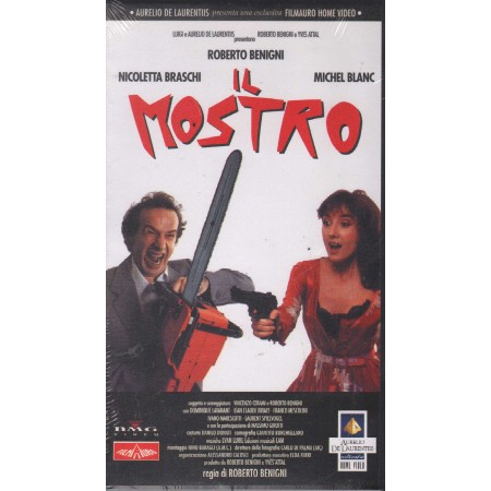 Il Mostro VHS Roberto Benigni Univideo - 801602401034 Sigillato
