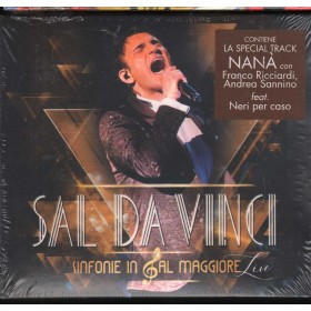 Sal Da Vinci CD Sinfonie In Sal Maggiore Live Cose – SDV2019001 Sigillato Sal Da Vinci CD Sinfonie In Sal Maggiore Live Cose – SDV2019001 Sigillato