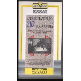 L’Eredita’ Dello Zio Buonanima VHS Amleto Palermi Univideo - DKVS007004 Nuovo L’Eredita’ Dello Zio Buonanima VHS Amleto Palermi Univideo - DKVS007004 Nuovo