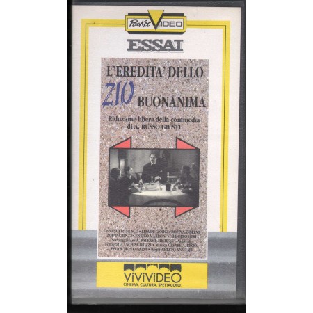 L’Eredita’ Dello Zio Buonanima VHS Amleto Palermi Univideo - DKVS007004 Nuovo