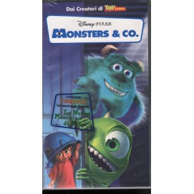 Monsters E Co. VHS Pete Docter Univideo - VS4913 Sigillato Monsters E Co. VHS Pete Docter Univideo - VS4913 Sigillato